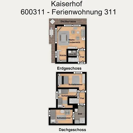 Апартаменты Kaiserhof 311